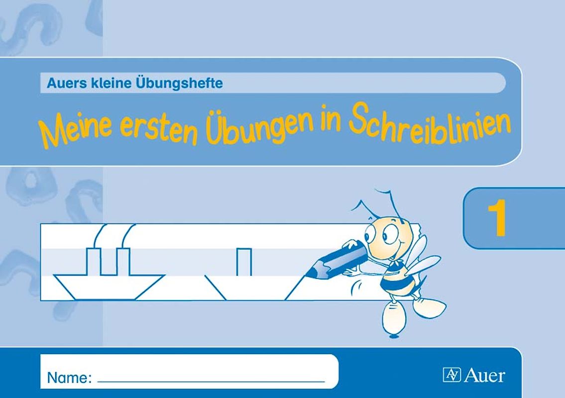 Meine erste Übungen in Schreiblinien