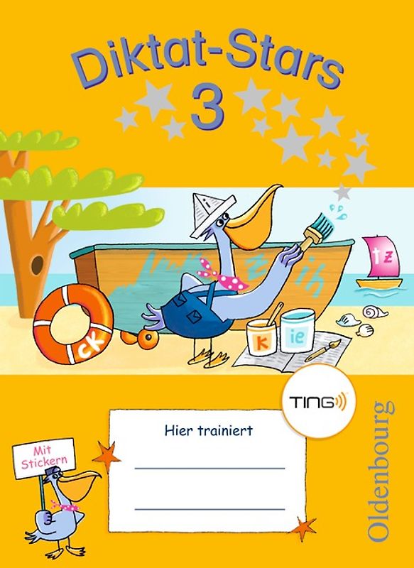 Diktat-Stars - BOOKii-Ausgabe - 3. Schuljahr