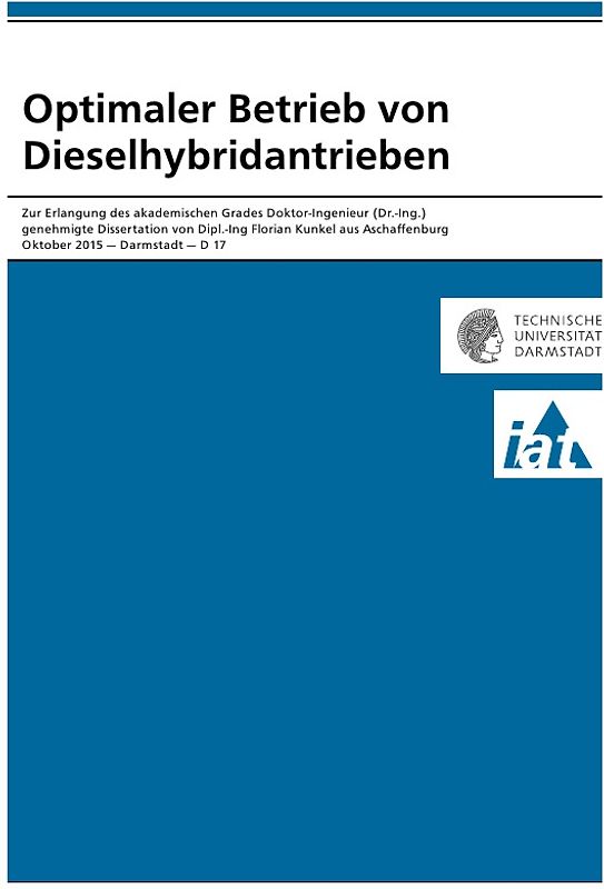 Optimaler Betrieb von Dieselhybridantrieben