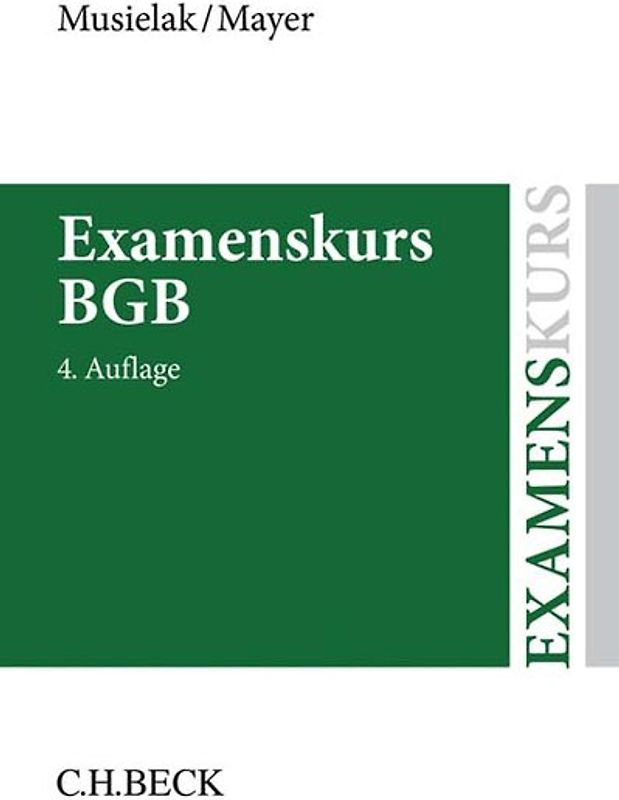 Examenskurs BGB