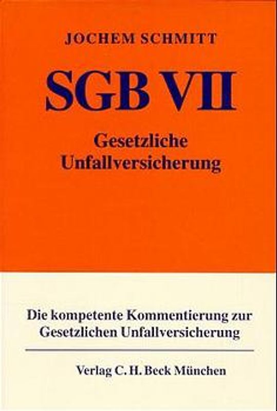 SGB VII. Gesetzliche Unfallversicherung