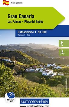 Kümmerly+Frey Outdoorkarte Gran Canaria 1:50.000