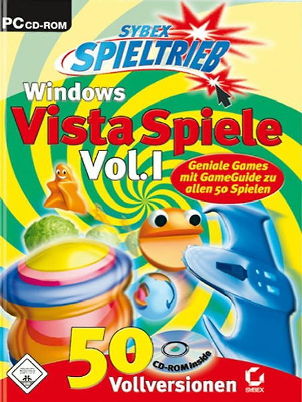 50 Windows Vista Spiele Spieltrieb(Rechenspiele,Patiencen) PC Spiele