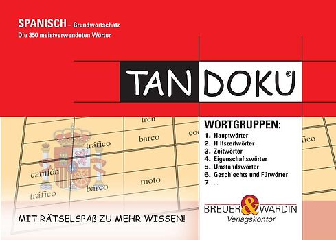 Tandoku "Spanisch Grundwortschatz"