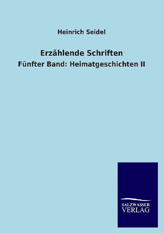 Erzählende Schriften
