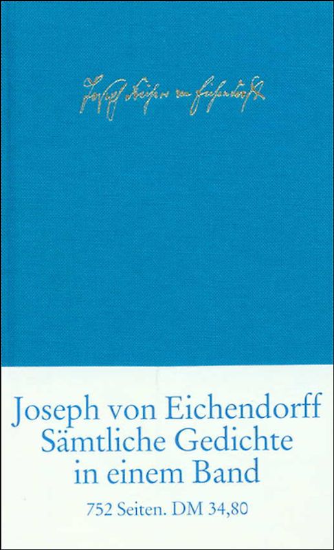 Sämtliche Gedichte und Versepen