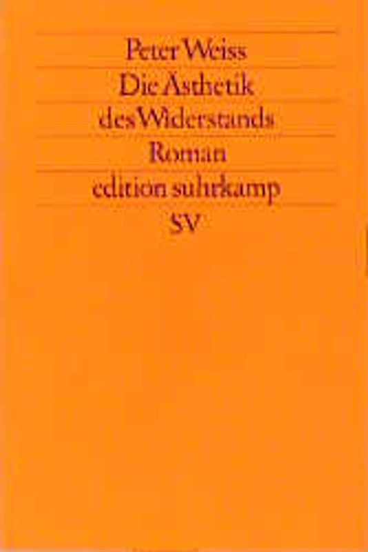 Die Ästhetik des Widerstands