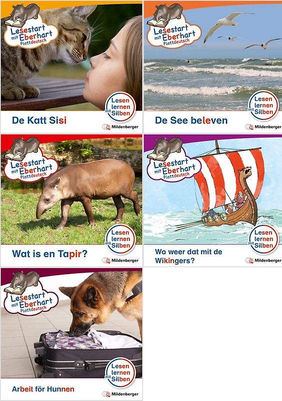 Paket – Lesestart mit Eberhart Plattdeutsch – Komplettbezug