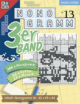 Nonogramm 3er-Band Nr. 13