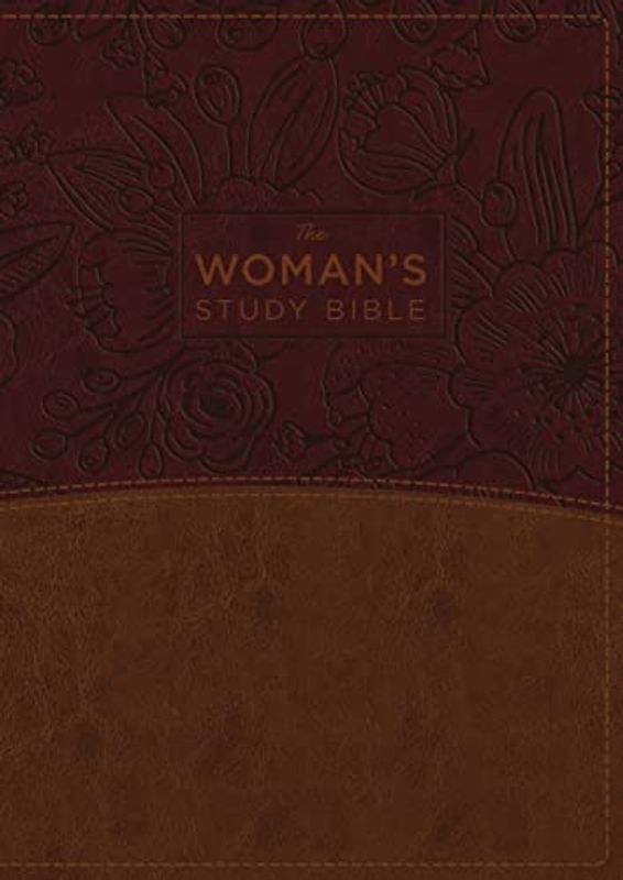 The NKJV, Woman's Study Bible, Fully Revised, Imitation Leather, Brown/Burgundy, Full-Color, Indexed