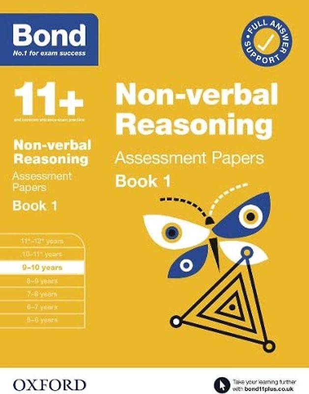 Bond 11+: Bond 11+ Non Verbal Reasoning Assessment Papers 9-10 years Book 1 (Bond: Assessment Papers)
