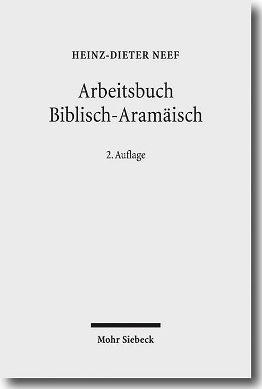 Arbeitsbuch Biblisch-Aramäisch