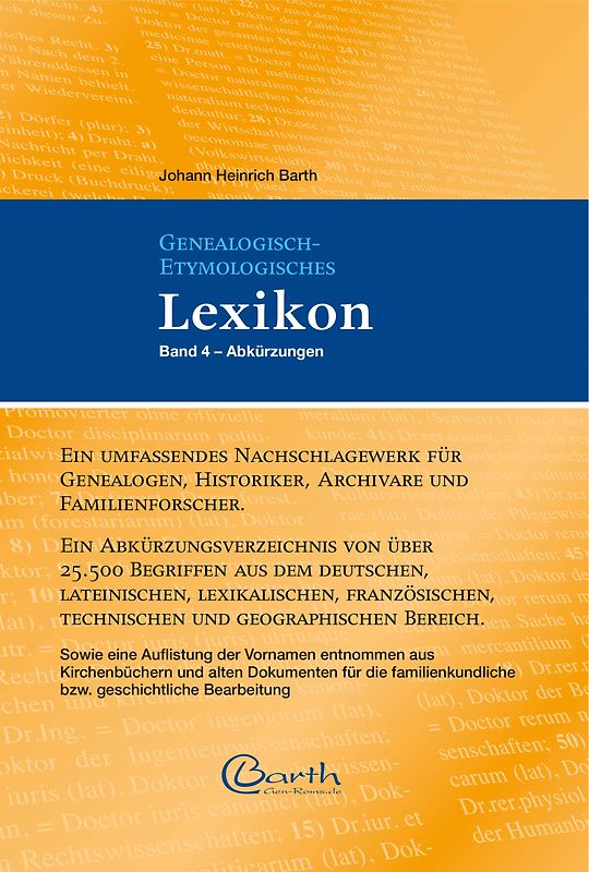Genealogisch-Etymologisches Lexikon