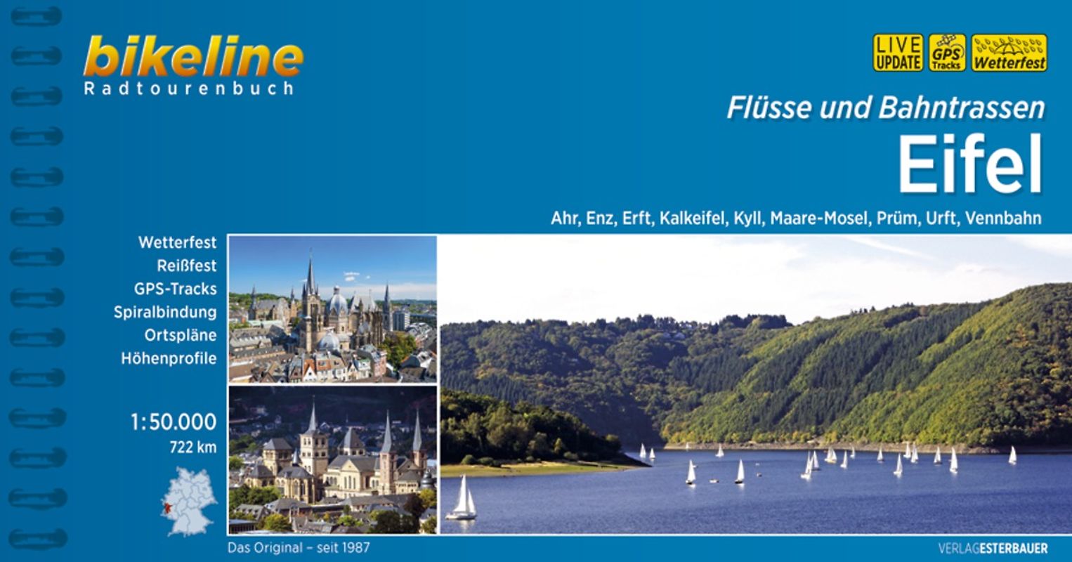 Flüsse und Bahntrassen Eifel