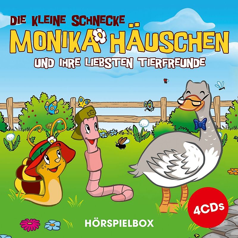 Monika Häuschen - Liebste Tierfreunde (4CD-Box)
