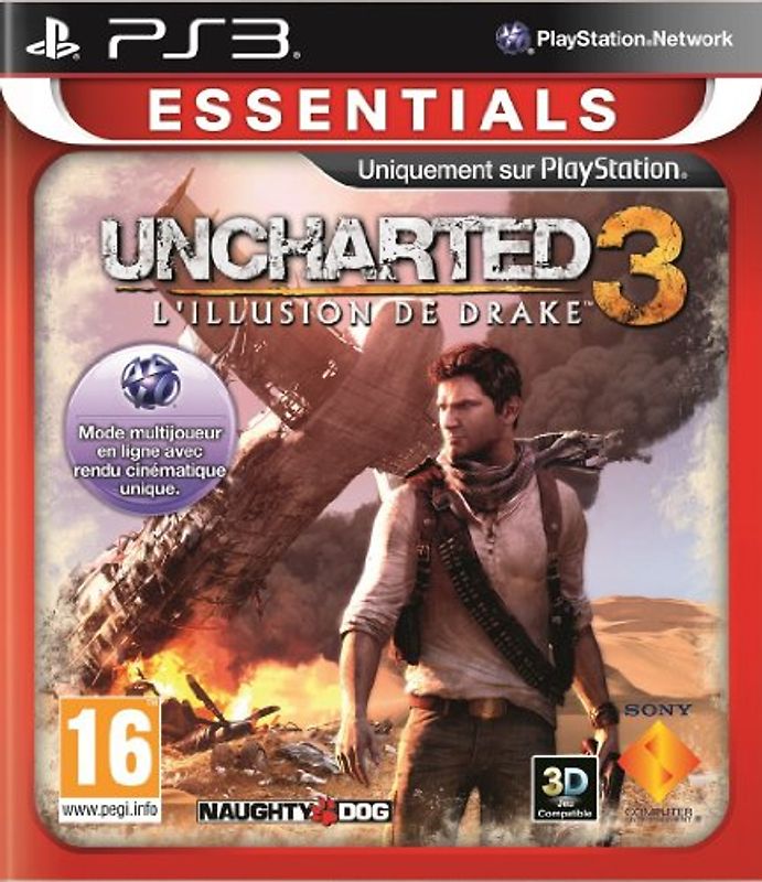 Uncharted 3 - éssentials PlayStation 3