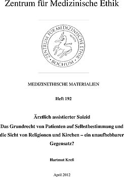 Ärztlich assistierter Suizid