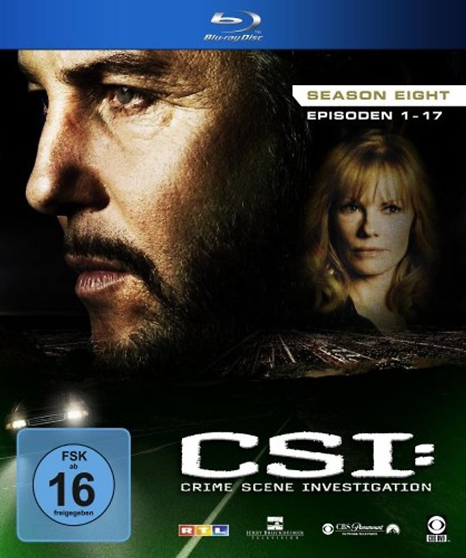 CSI: Season 8 (Las Vegas) Episoden 1-17 Blu-ray Disc