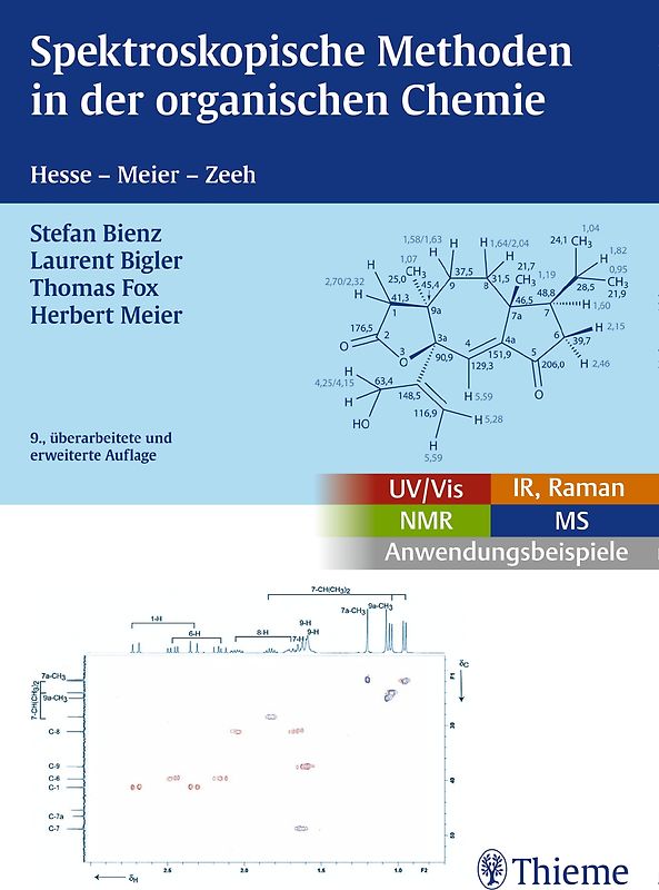 Spektroskopische Methoden in der organischen Chemie