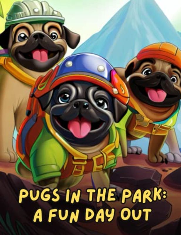 Pugs in the Park - A Fun Day Out: Short Story for kids about Pug, Friendship and Teamwork I A Motivational Book For kids I Gift for kids age