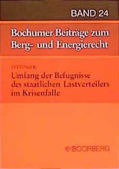 Umfang der Befugnisse des staatlichen Lastverteilers im Krisenfalle