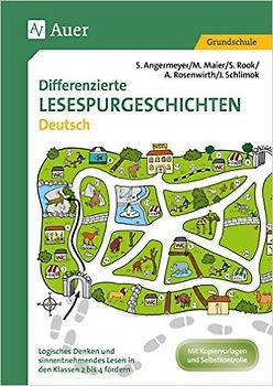 Differenzierte Lesespurgeschichten Deutsch. Logisches Denken und sinnentnehmendes Lesen in den Klassen 2 bis 4 fördern