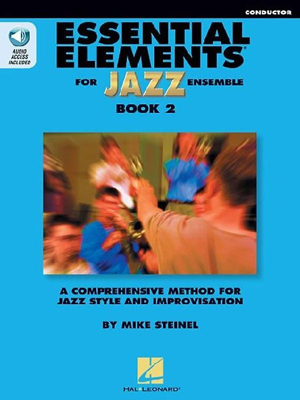 Essential Elements for Jazz Ensemble - Book 2 Conductor (Book/Online Audio)