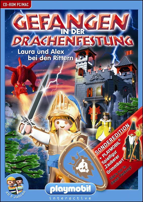 PC Spiel - Playmobil - Gefangen in der Drachenfestung Sonderedition PC Spiele