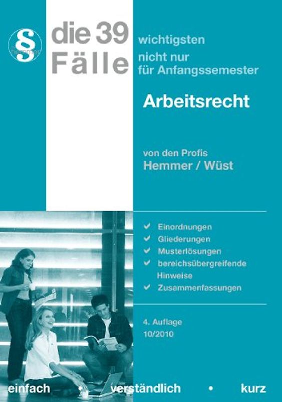 39 Fälle Arbeitsrecht