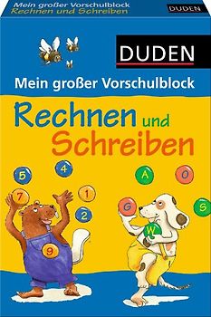Mein großer Vorschulblock - Rechnen und Schreiben