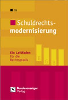 Schuldrechtsmodernisierung