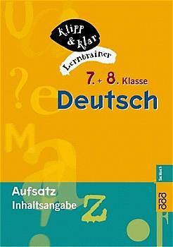 Deutsch, 7. und 8. Klasse