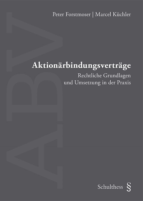 Aktionärbindungsverträge