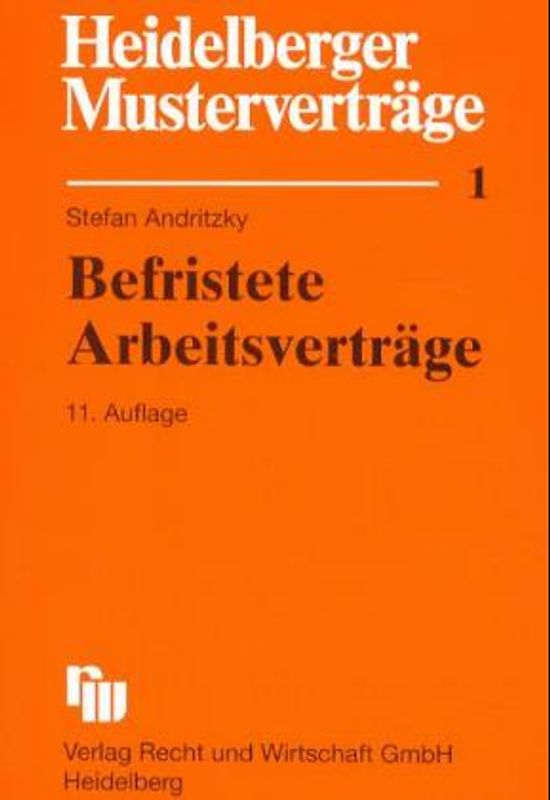 Befristete Arbeitsverträge