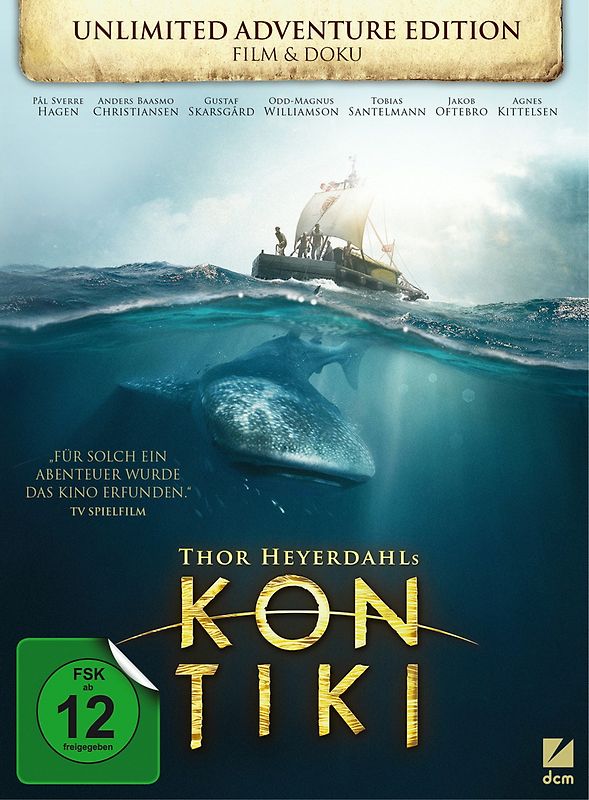 Kon-Tiki [Unlimited Adventure Edition Film & Doku 2 DVDs] DVD
