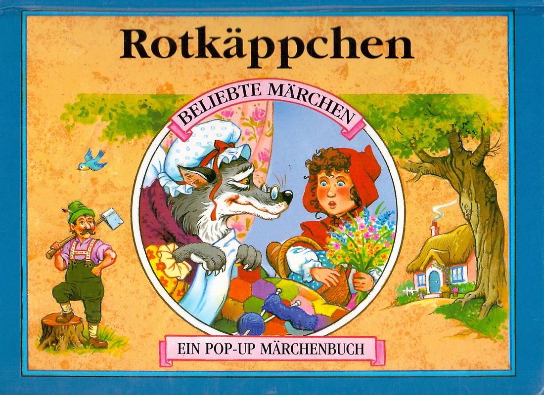 Beliebte Märchen Pop-up-Bücher. Rotkäppchen, Pinocchio, Peter Pan, Der Zauberer von Oz