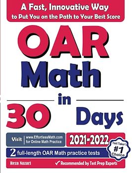 OAR Math in 30 Days: The Most Effective OAR Math Crash Course