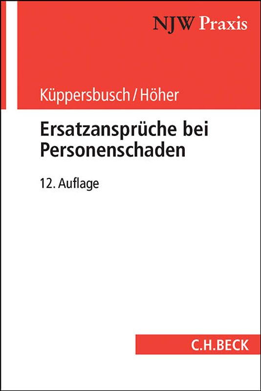 Ersatzansprüche bei Personenschaden