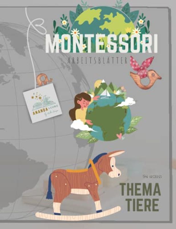 Montessori Tiere Aktivitäten Buch: Montessori Tiere Buch der Aktivitäten | für Kindergarten und Vorschule (3-7 Jahre) | deutsche version