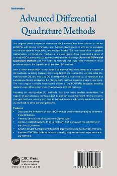 Advanced Differential Quadrature Methods