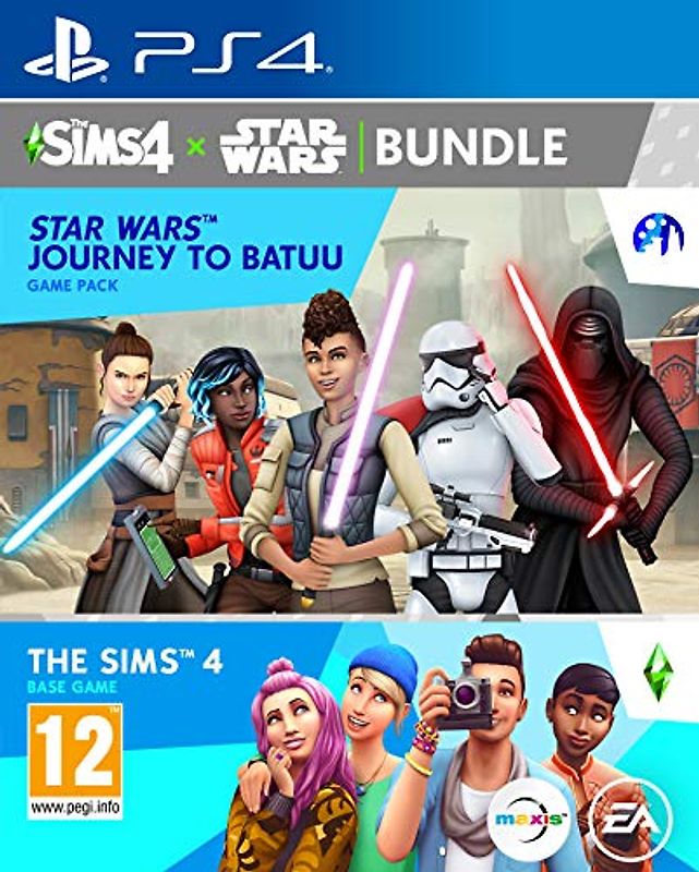 Sims 4 + Star Wars: Journey To Batuu [EU Import] PlayStation 4