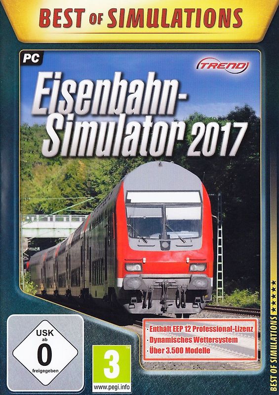 Best of Simulations: Eisenbahn-Simulator 2017 PC Spiele