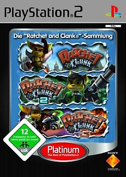 Ratchet & Clank Platinum Triple Pack (Ratchet & Clank 1-3) PlayStation 2