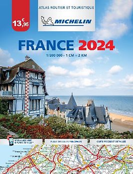 France Essential 2024 Tourist & Motoring Atlas