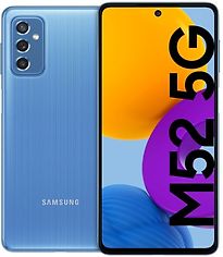Samsung Galaxy M52 5G 17 cm (6.7) Hybride Dual SIM USB Type-C 6 GB 128 GB 5000 mAh Blauw - refurbished