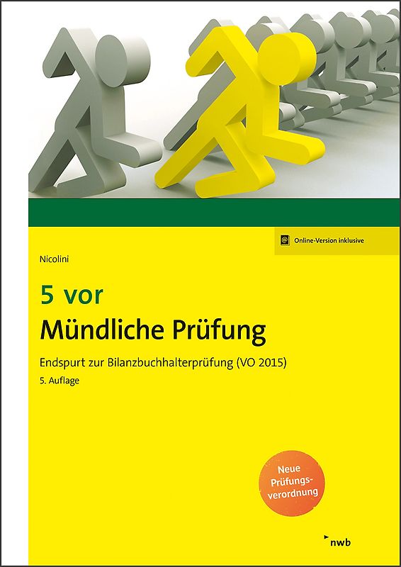 5 vor Mündliche Prüfung