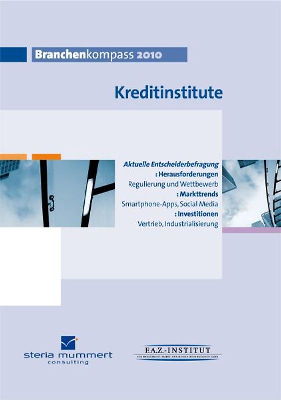 Branchenkompass 2010 Kreditinstitute