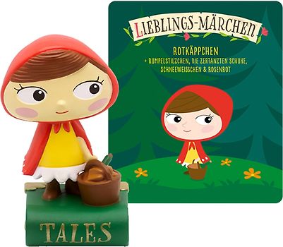 Tonies®: 5 Lieblings-Märchen - Rotkäppchen & 4 weitere Märchen [Relaunch]