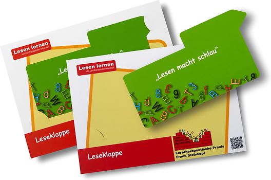 Lesezeichen Leseklappe 2er-Set