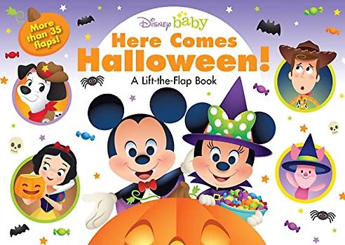 Disney Baby Here Comes Halloween!: A Lift-the-Flap Book